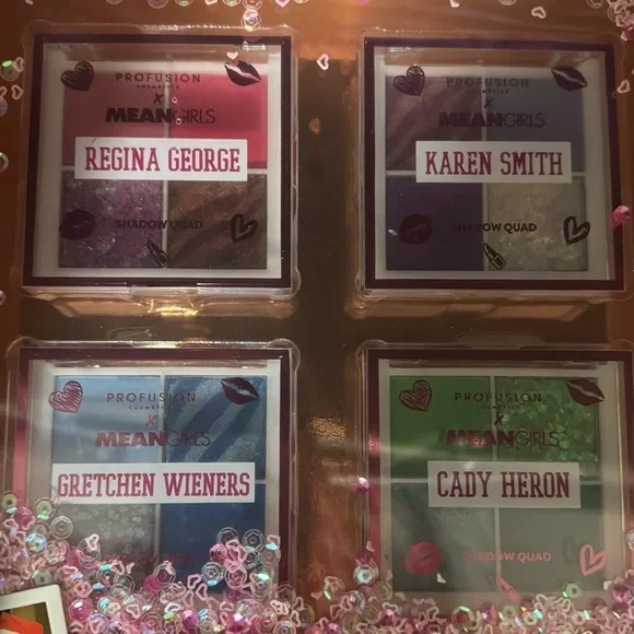 Mean Girls Eyeshadow Pallet set